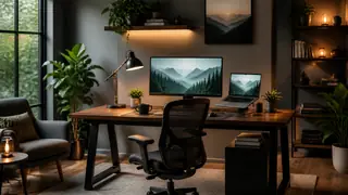 Best AI Remote Worker Home Office Aesthetics Generator: Create Stunning Remote Worker Home Office Aesthetics in Seconds example 1