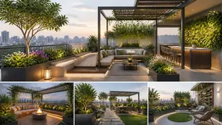 Best AI Rooftop Garden Design Concepts Generator: Create Stunning Rooftop Garden Design Concepts in Seconds example 1
