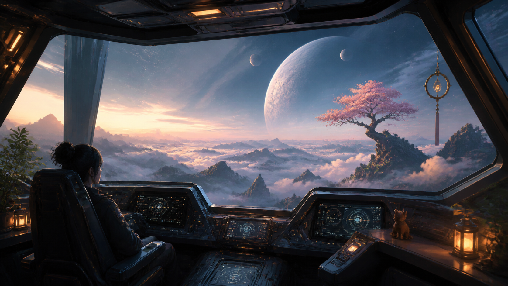 Best AI Sci Fi Spaceship Cockpit Views Generator: Create Stunning Sci Fi Spaceship Cockpit Views in Seconds example 3