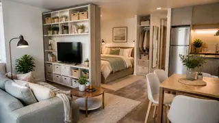 Best AI Small Apartment Space Optimization Generator: Create Stunning Small Apartment Space Optimization in Seconds example 1