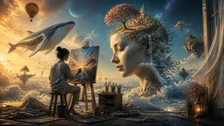 Best AI Surreal Dreamscape Art Generator: Create Stunning Surreal Dreamscape Art in Seconds example 1