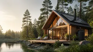 Best AI Sustainable Eco Friendly Cabins Generator: Create Stunning Sustainable Eco Friendly Cabins in Seconds example 3