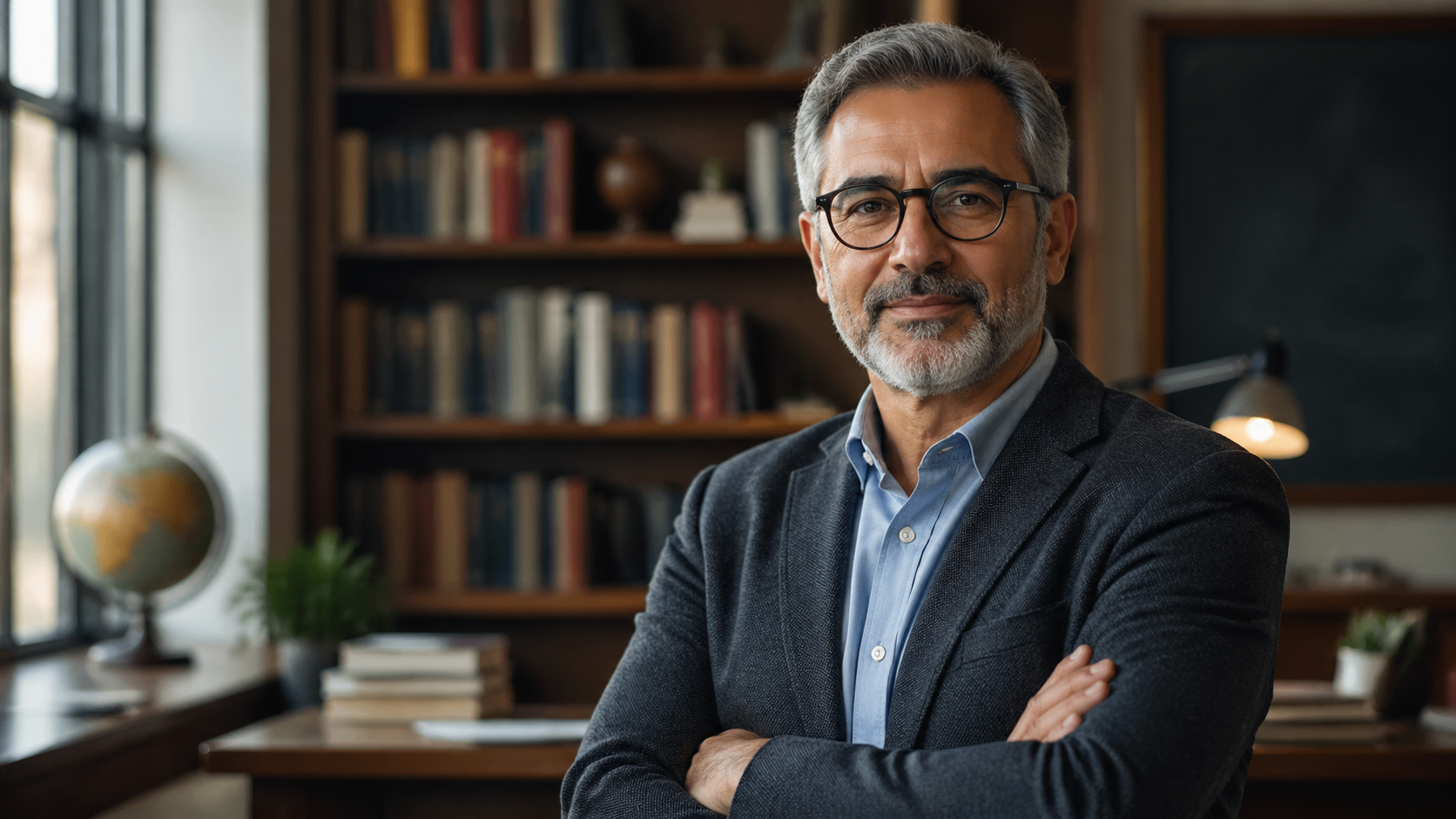 Best AI University Professor Academic Portraits Generator: Create Stunning University Professor Academic Portraits in Seconds example 1