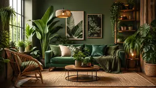Best AI Urban Jungle Room Inspiration Generator: Create Stunning Urban Jungle Room Inspiration in Seconds example 1