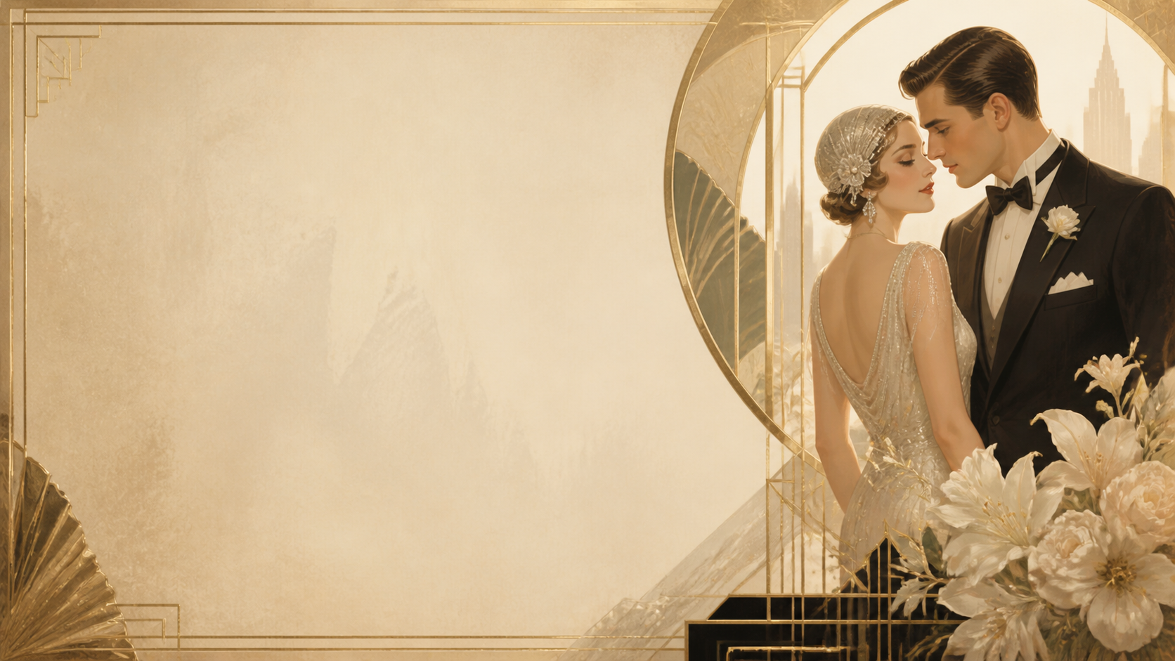 Best AI Vintage Art Deco Wedding Art Generator: Create Stunning Vintage Art Deco Wedding Art in Seconds example 3