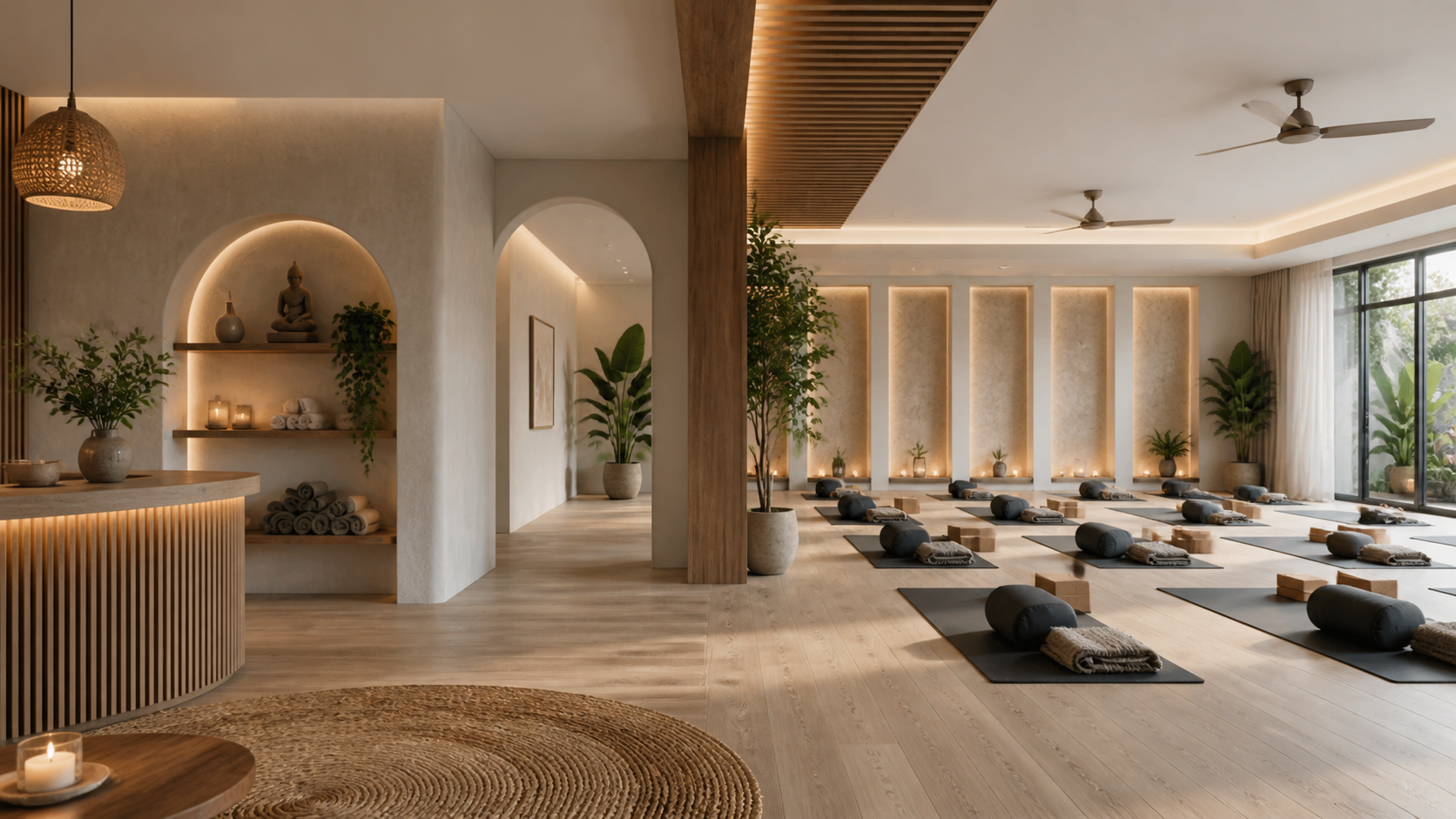 Best AI Yoga Studio Interior Concepts Generator: Create Stunning Yoga Studio Interior Concepts in Seconds example 1