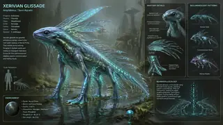 Alien lifeform concept art
