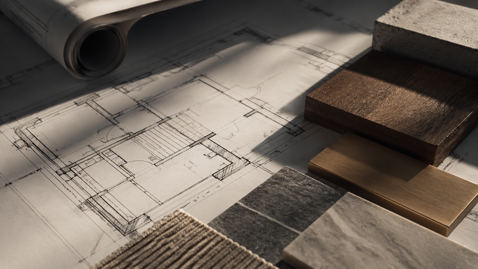 Architectural Blueprints (Artistic) AI image generation example 2