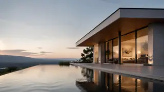 Premium editorial architectural exterior renders image