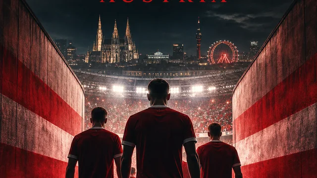 Austria World Cup Poster Generator example 1