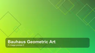 Create a premium editorial bauhaus geometric art visual