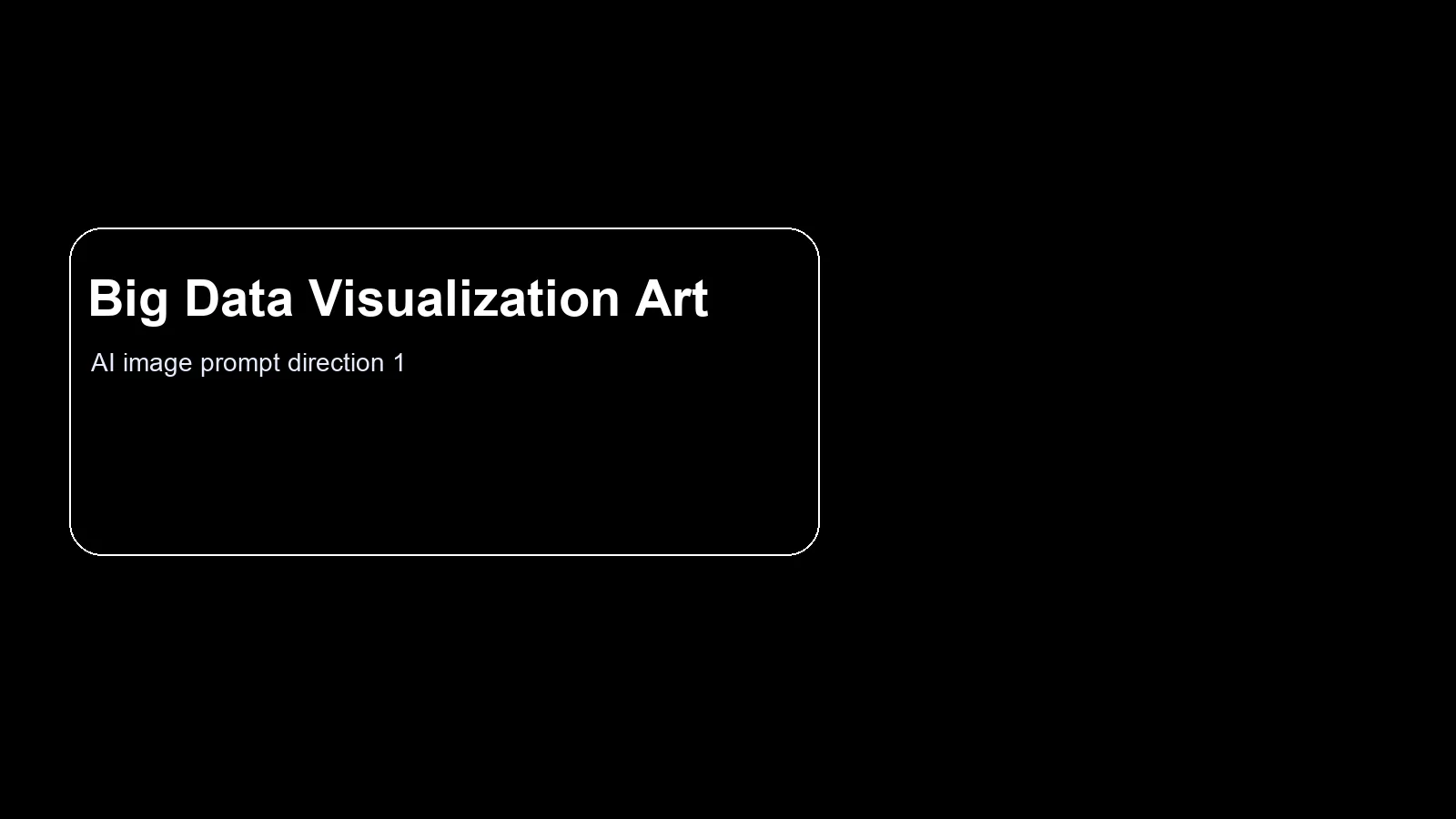 Big data visualization art with flowing particle streams forming charts and clusters