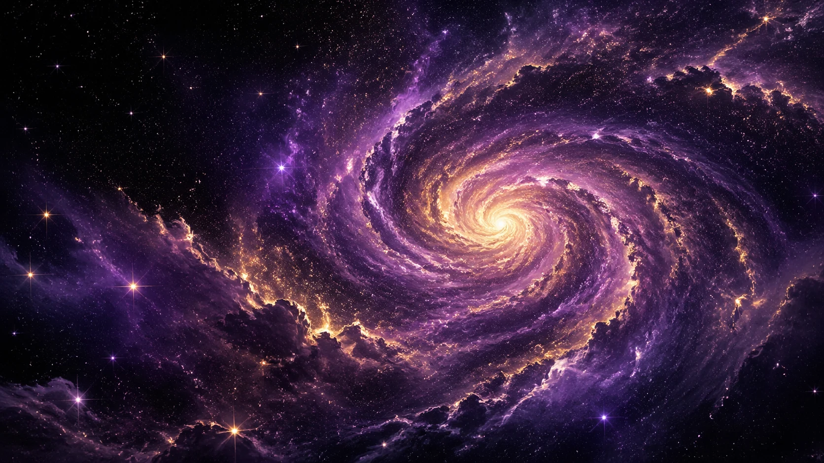 AI generated celestial galaxy wallpapers example 1
