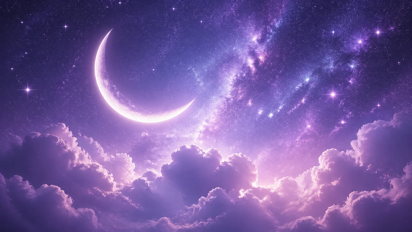 AI generated celestial galaxy wallpapers example 2
