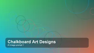 Create a cinematic chalkboard art designs image
