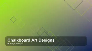 Create a premium editorial chalkboard art designs visual