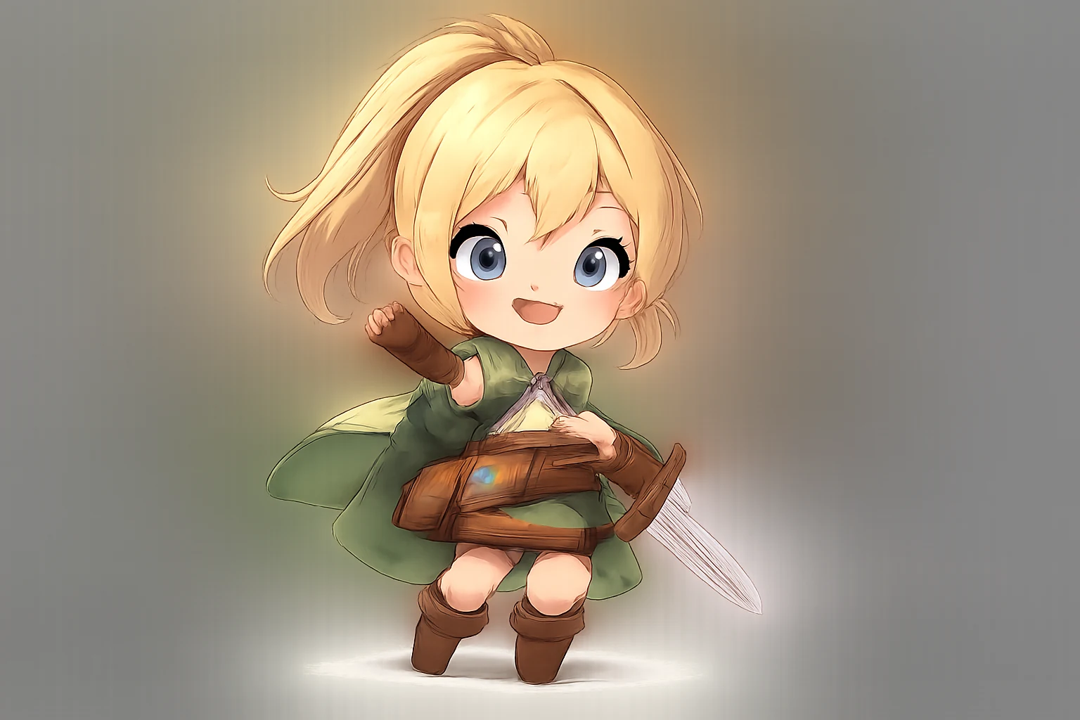 AI generated chibi character creator example 1