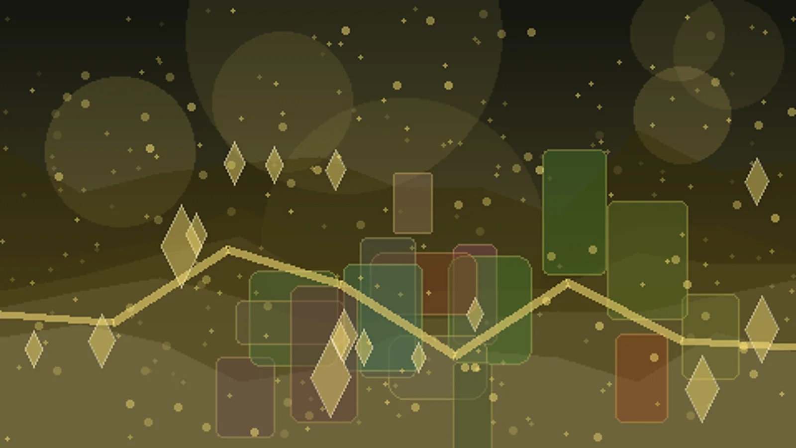 Crystal Cave Level Background AI game art example 3