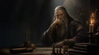 Dungeon Master NPC Token AI image prompt example 3