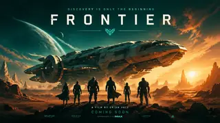 AI generated epic movie poster mockups example 2