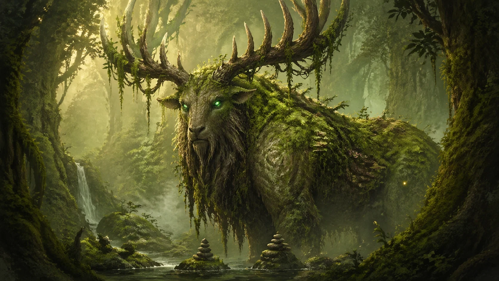 Fantasy Creature Companion AI image prompt example 3