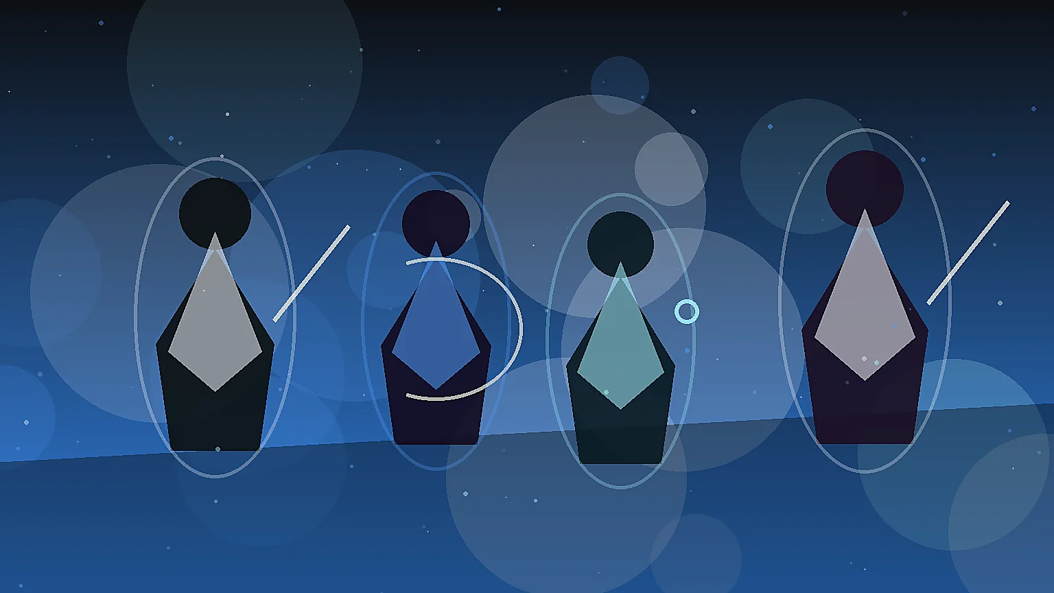Polished fantasy RPG portrait roster of original playable races