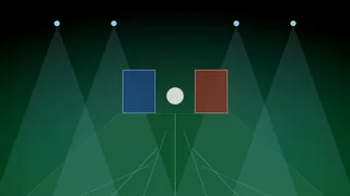 Vertical football finals poster concept with an abstract trophy shape