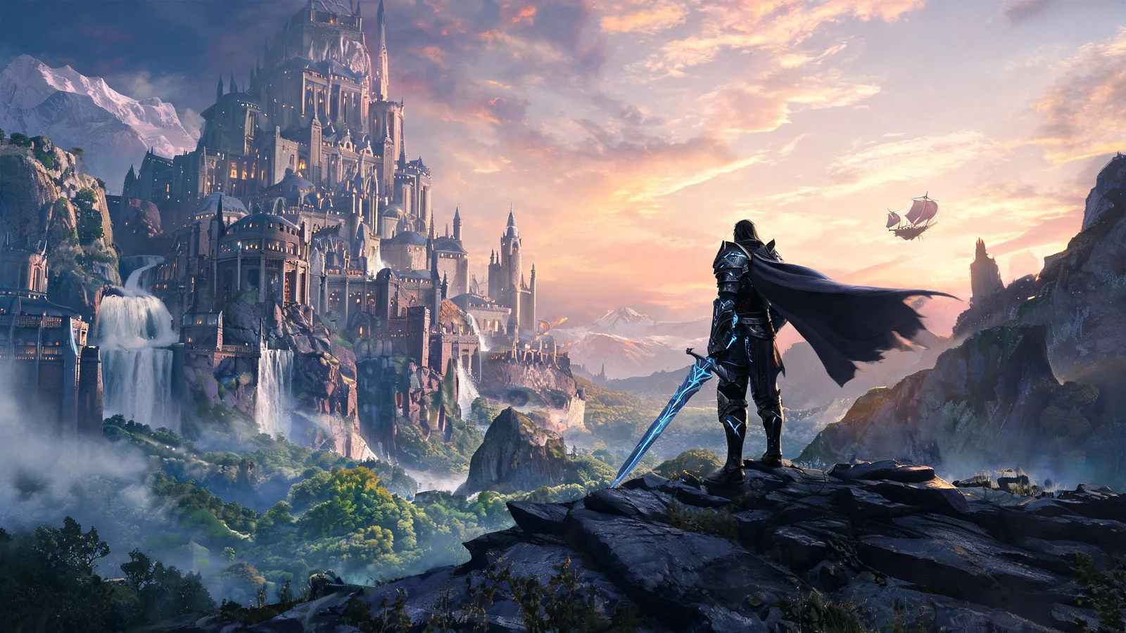 Game Loading Screen Concept Art AI image prompt example 1