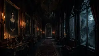 AI generated gothic victorian art example 1