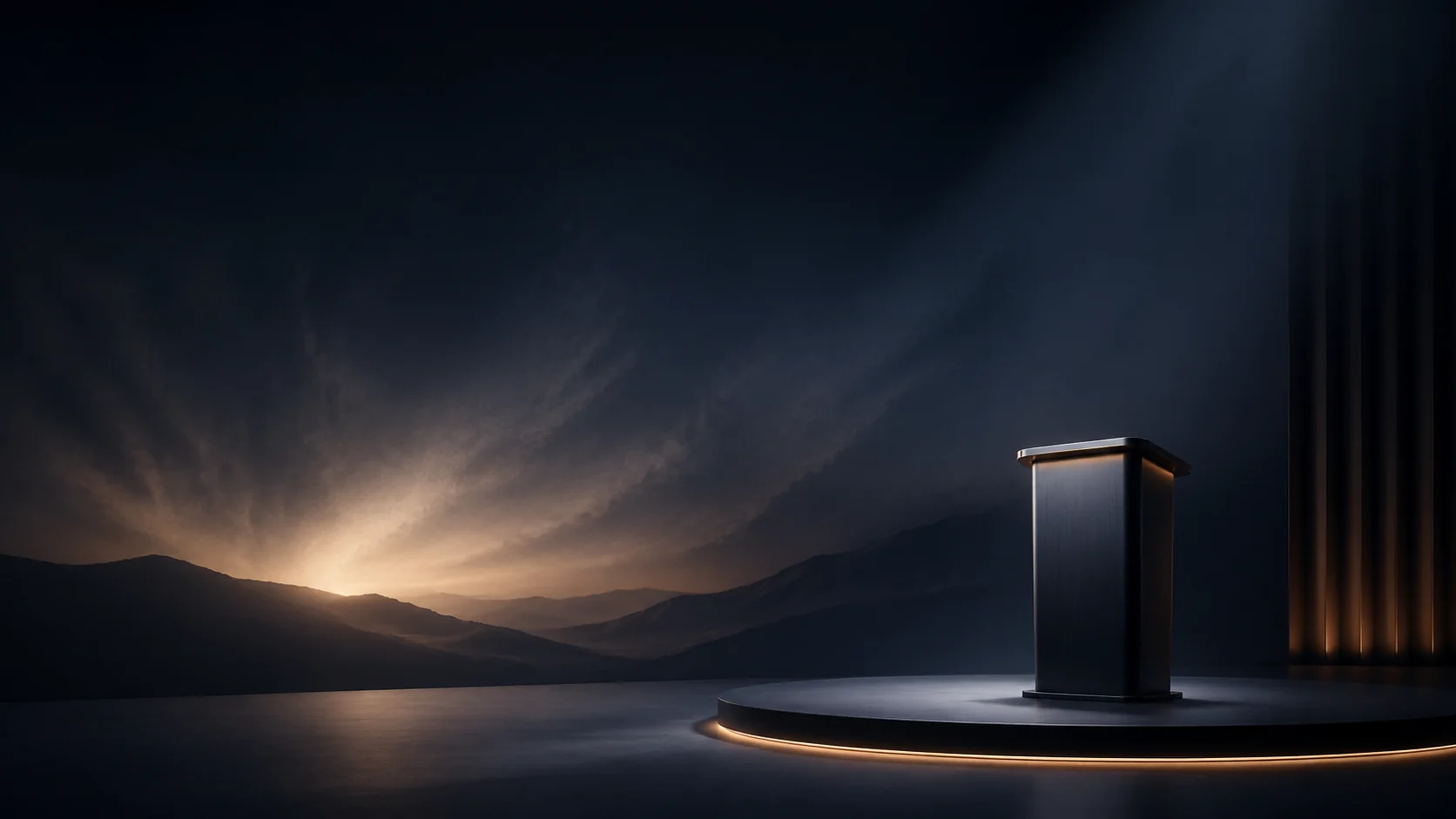 Cinematic conversion-focused keynote background visuals image