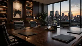 Create a modern law office visual