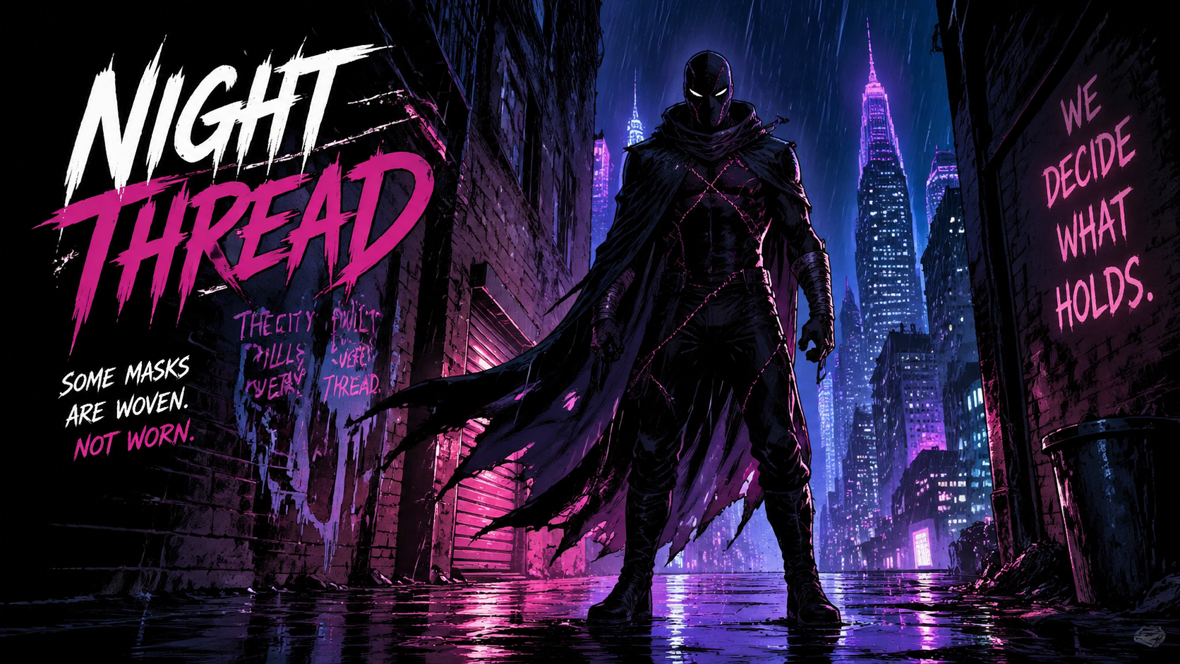 Street-level comic cover concept