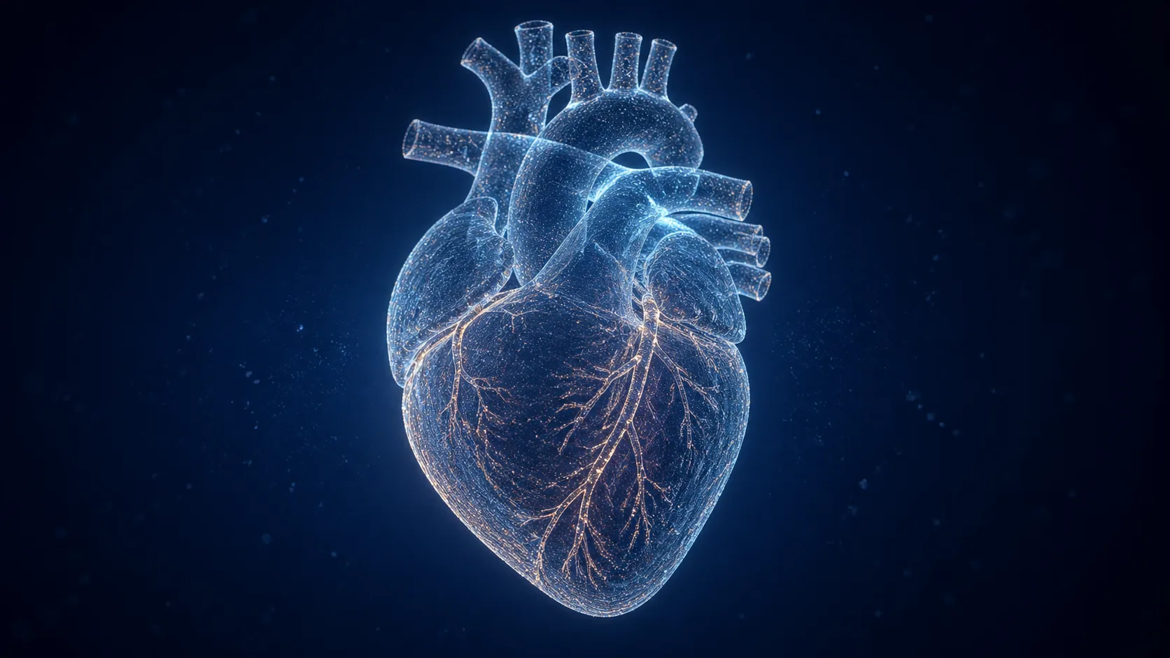 Create a scientific anatomy-inspired visual
