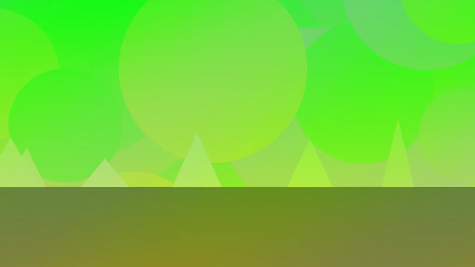 Create an abstract zen gradient wallpaper