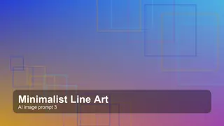 Create a gallery-quality minimalist line art scene