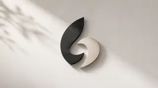 Clean modern minimalist logo designs image