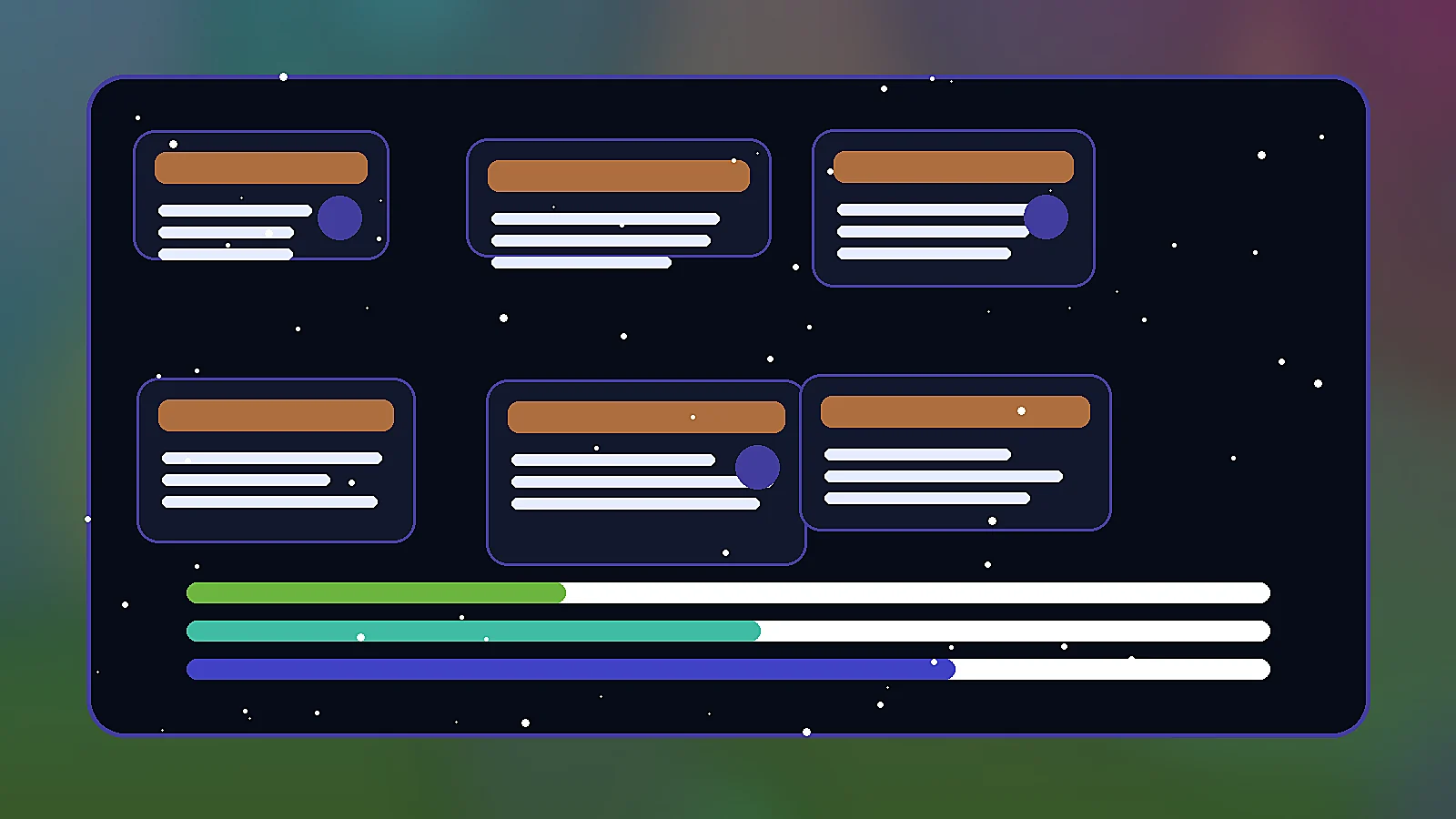 Mobile Game HUD Overlay image prompt example 1