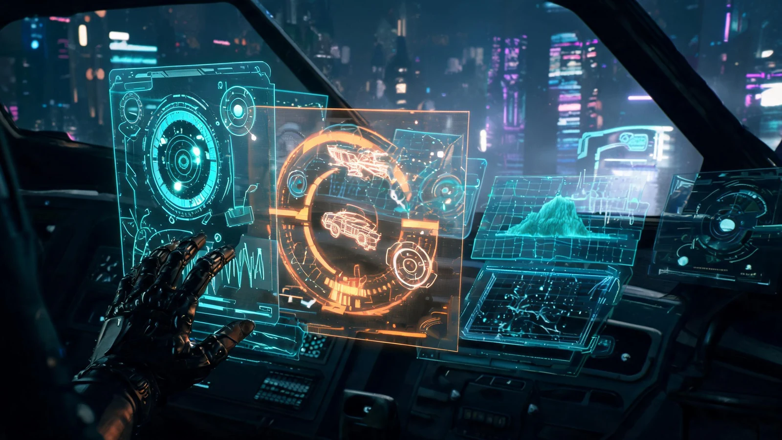 Mobile Game UI HUD AI image prompt example 3