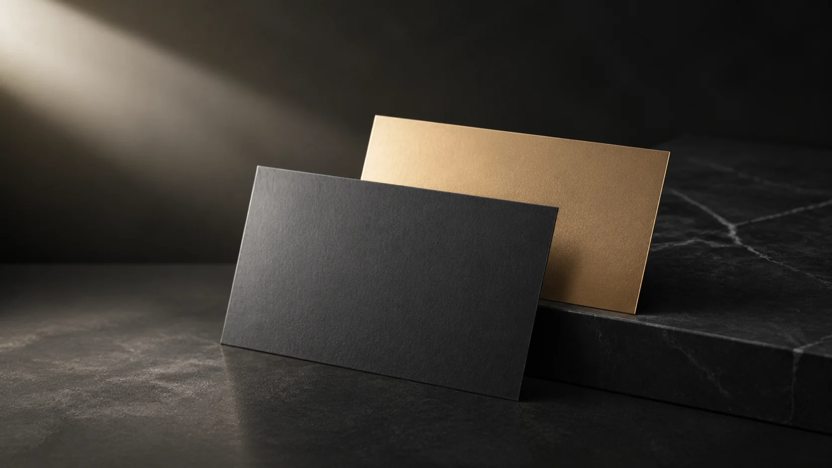 Cinematic conversion-focused modern business card graphics image