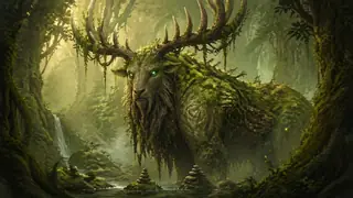 AI generated mythological creature art example 3