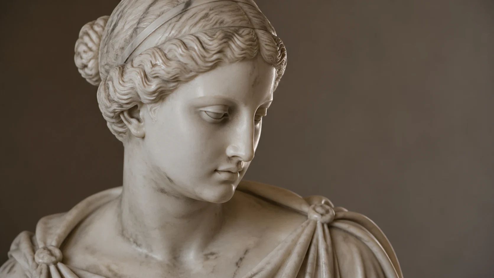AI generated neoclassical sculptures example 3