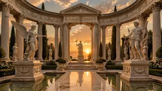 AI generated neoclassical sculptures example 2