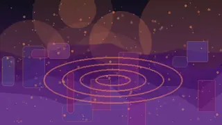 Neon Rain City Battle Background AI game art example 1