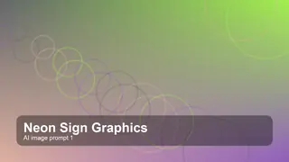 Create a cinematic neon sign graphics image