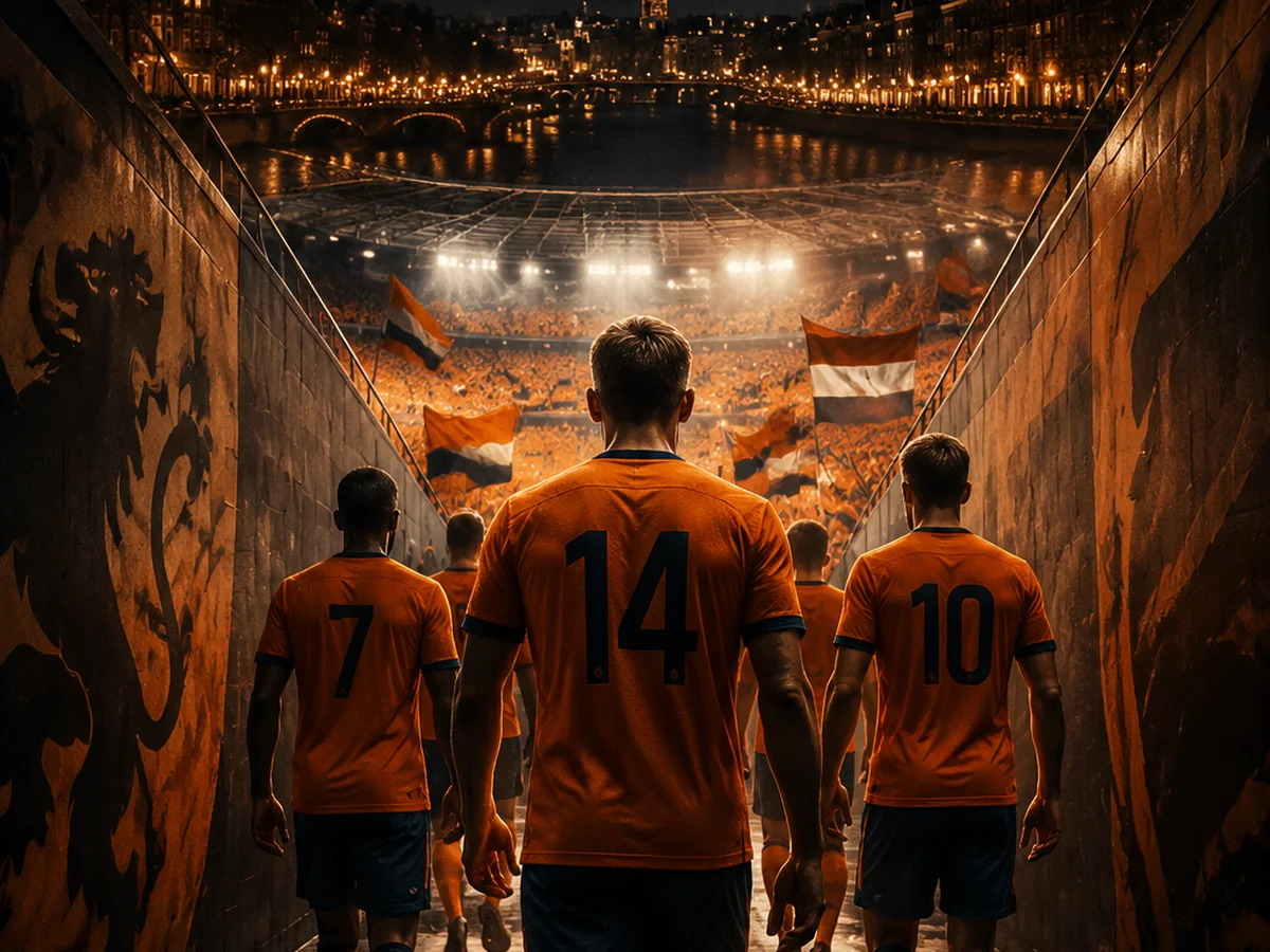 Netherlands World Cup Poster Generator example 1
