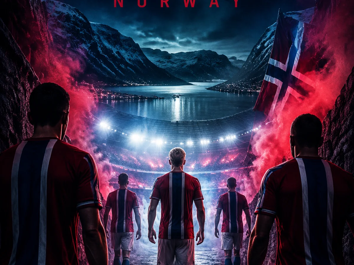 Norway World Cup Poster Generator example 1