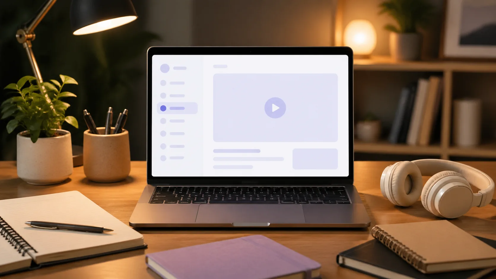 Create online course hero images