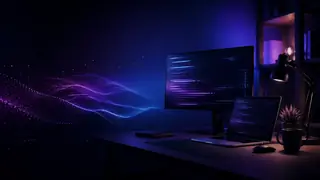 Create a developer portfolio header image