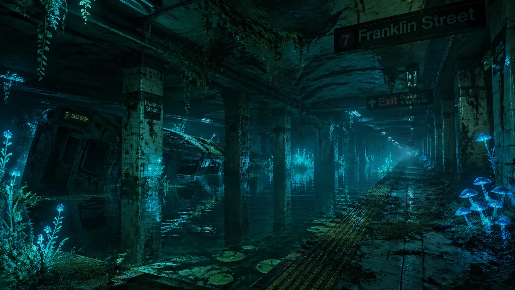 AI generated post-apocalyptic environments example 3