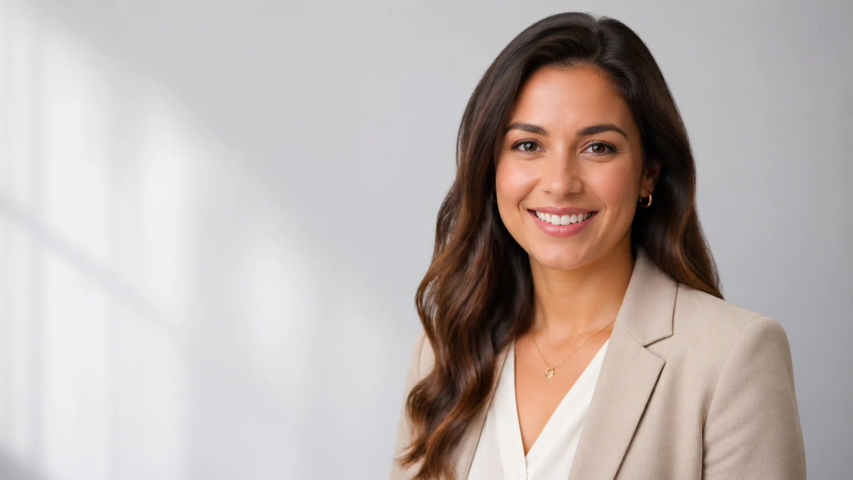 Clean modern professional linkedin headshots image